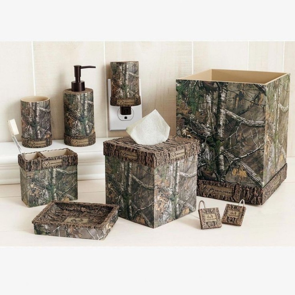 Camo bath set